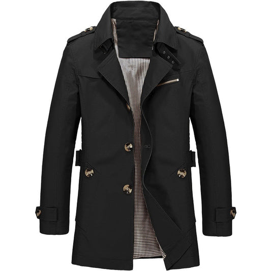 Liam | Eleganter Herren-Trenchcoat