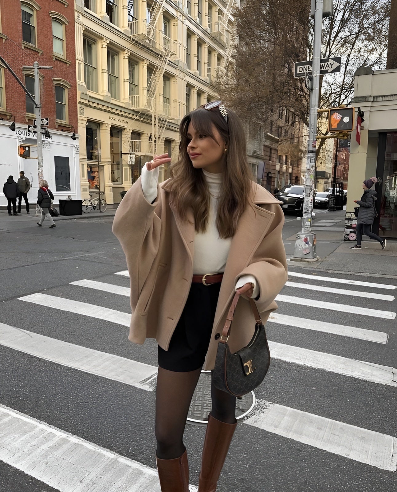 Elena | Stilvolle Kurzjacke im Oversize-Look